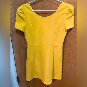 Women’s Trafaluc (Zara) vibrant yellow dress, size small
